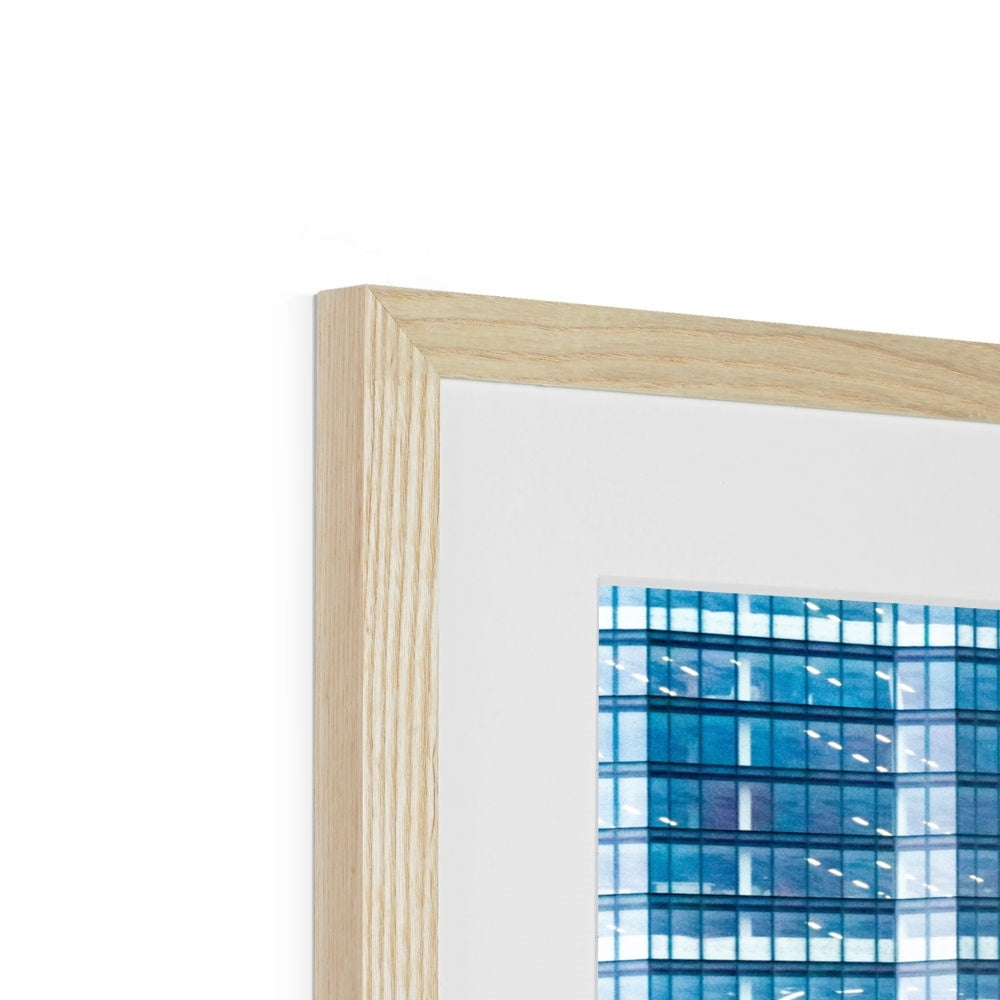 City Buildings Framed & Mounted Print