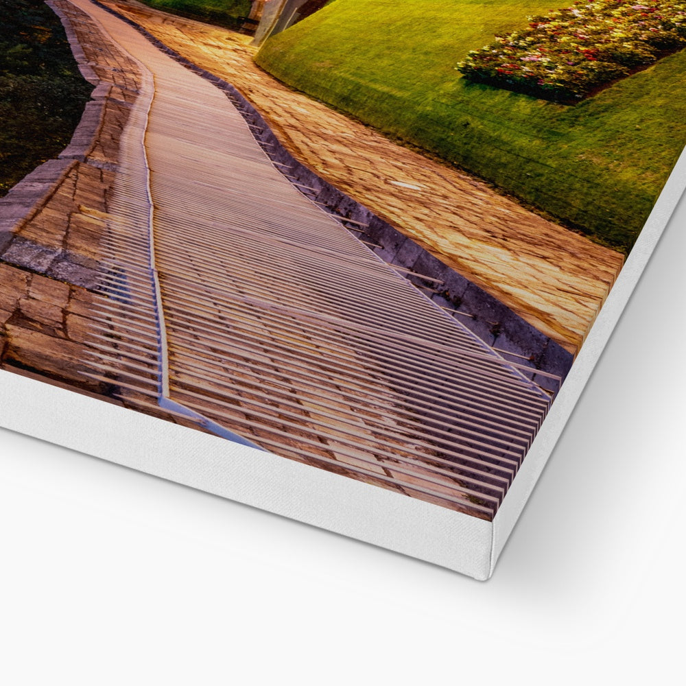 Bar Walls and York Minster at dusk Canvas