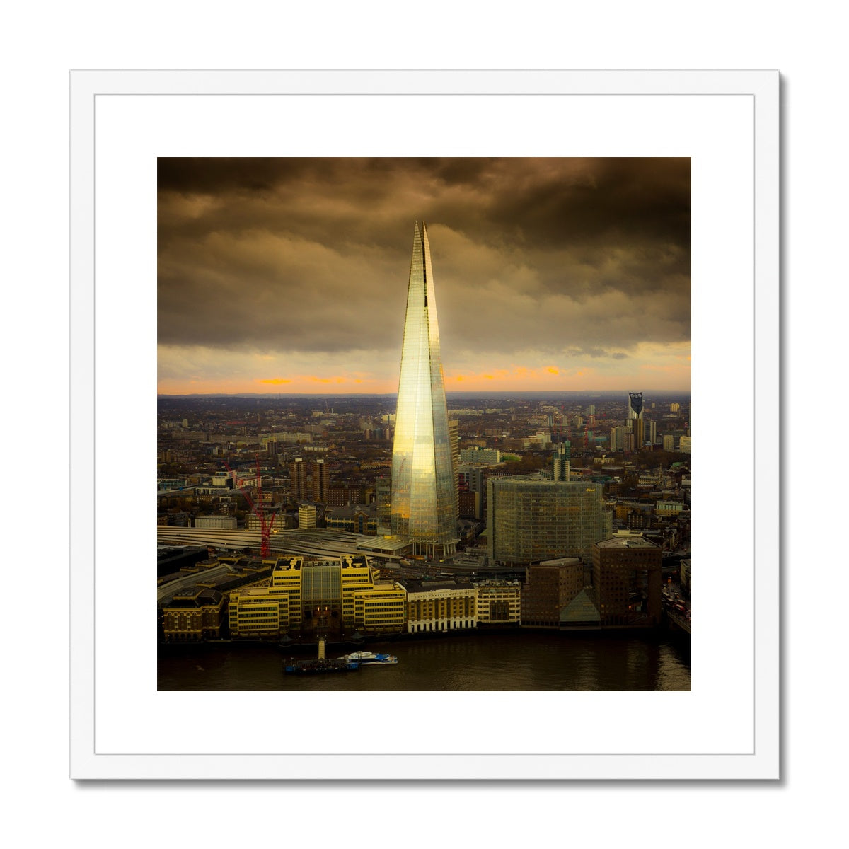 The Shard, London Framed & Mounted Print