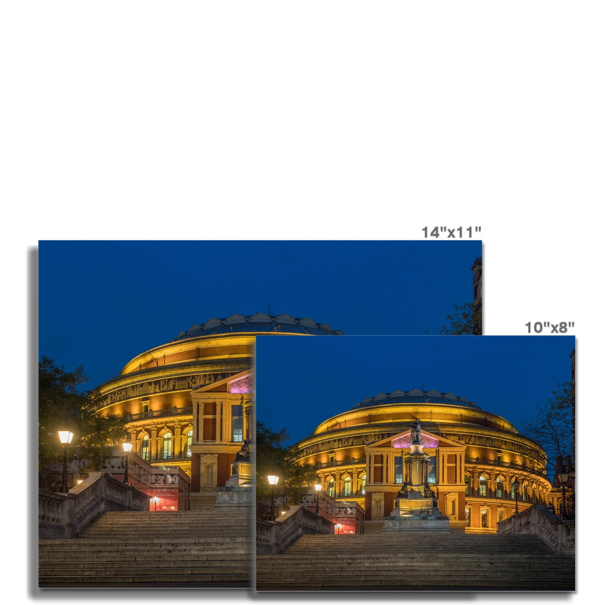 Queen Elizabeth II Diamond Jubilee Steps leading to the Royal Albert Hall, London Fine Art Print