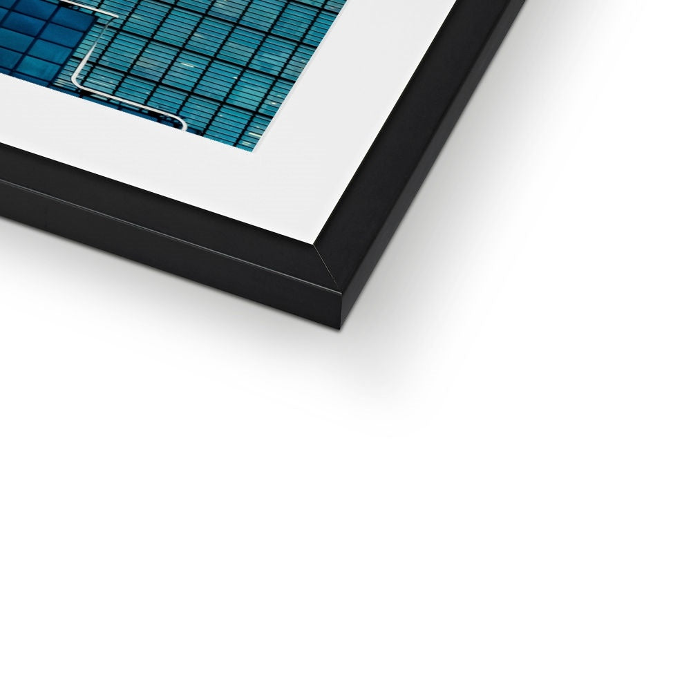 City Buildings Framed & Mounted Print