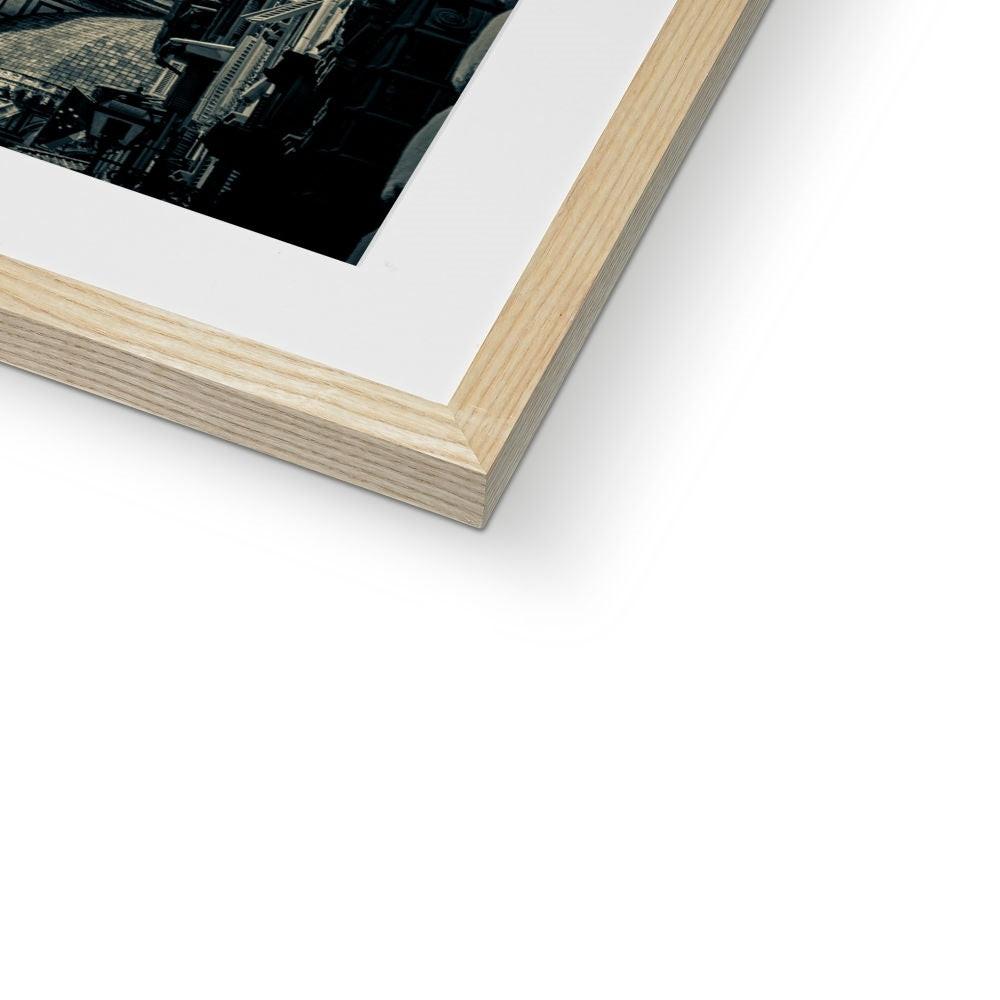 Florence Cathedral ( Duomo ) with dome designed by Filippo Brunelleschi. Italy. Framed & Mounted Print