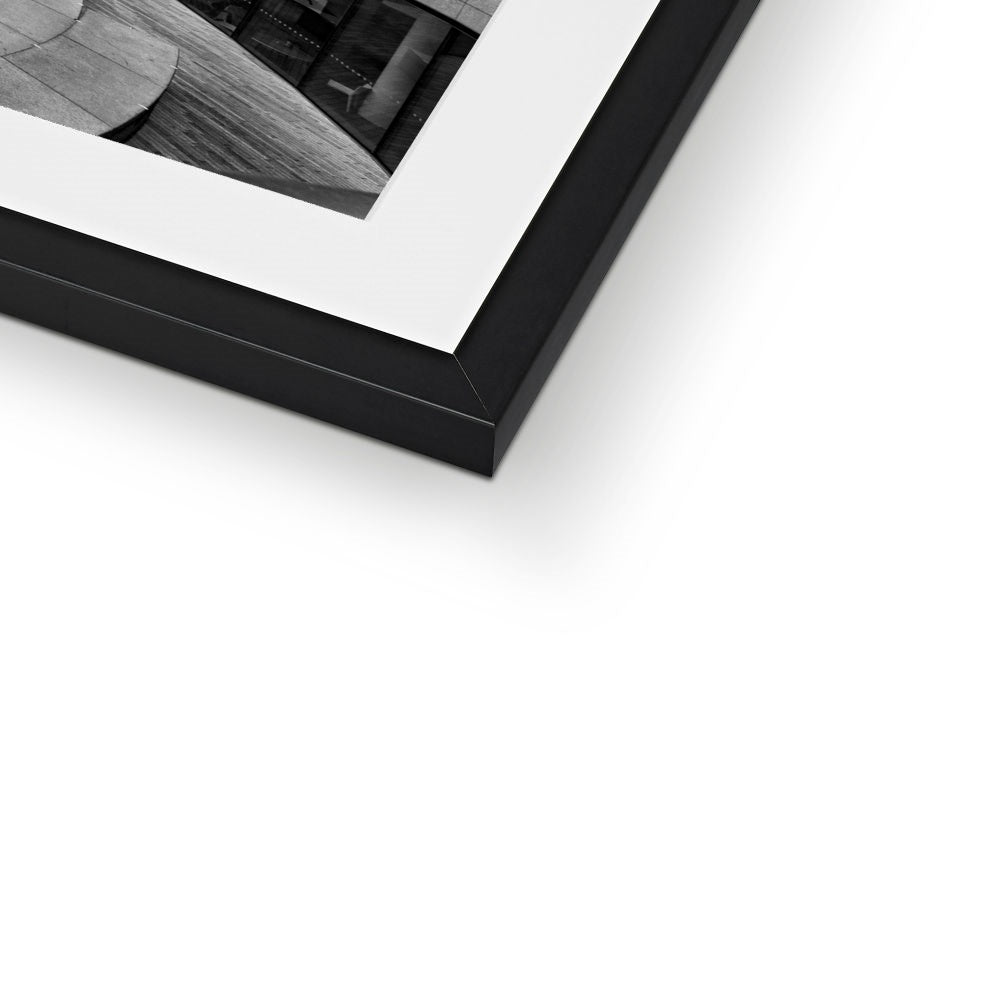 City Hall and The Scoop with Tower Bridge, London. Framed & Mounted Print