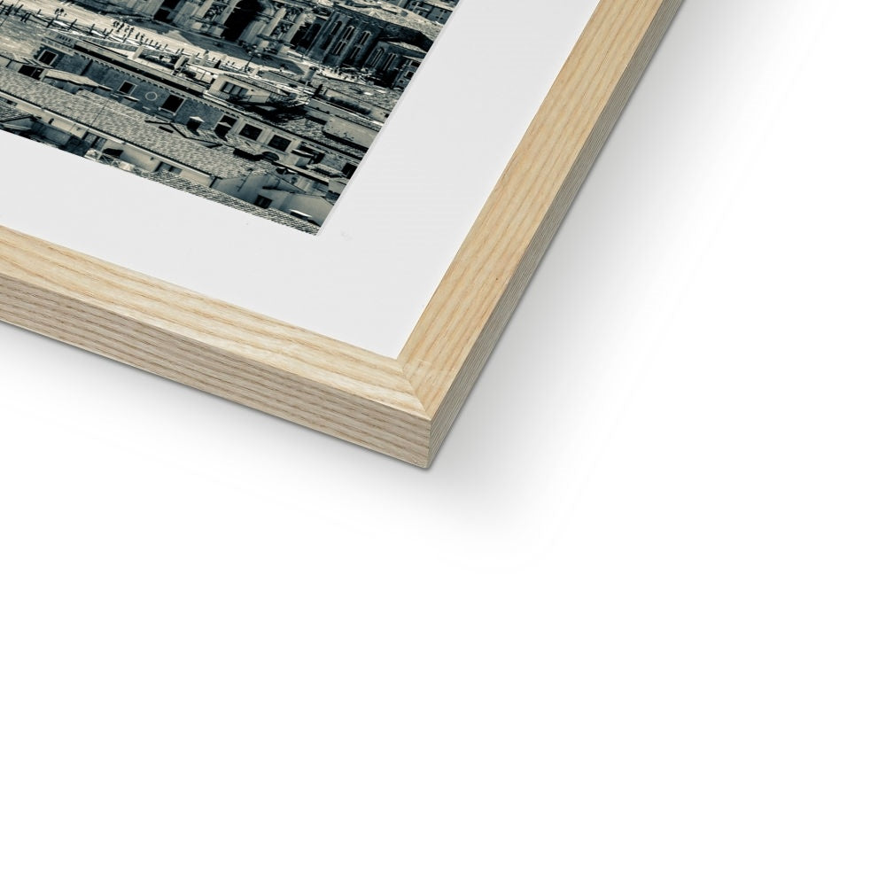 Punta della Dogana and church of Santa Maria della Salute, Venice, Italy. Framed & Mounted Print