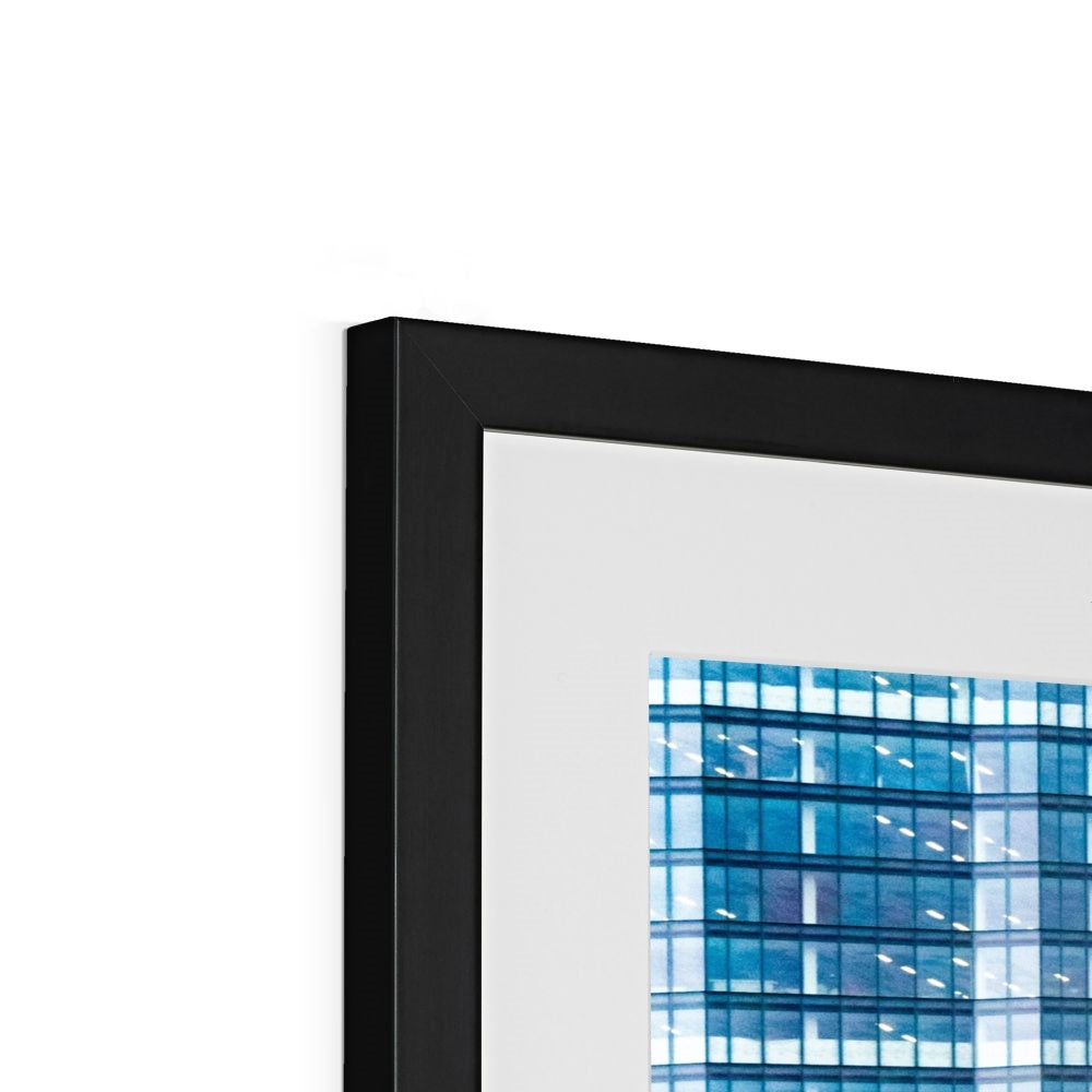 City Buildings Framed & Mounted Print