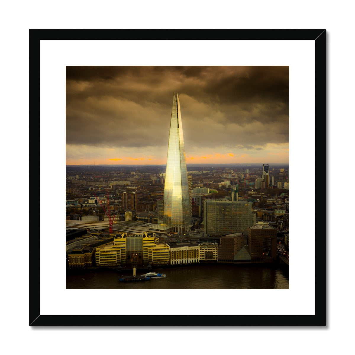 The Shard, London Framed & Mounted Print