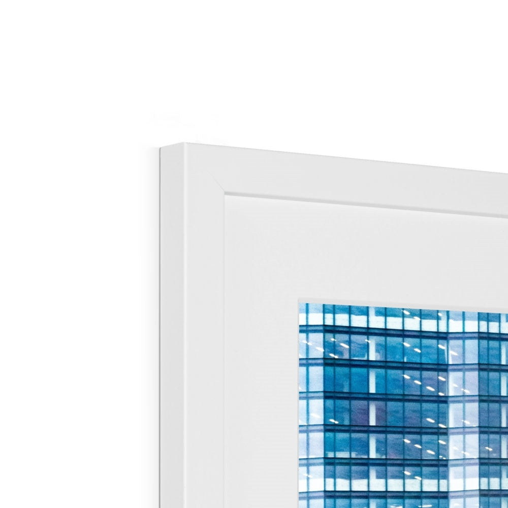 City Buildings Framed & Mounted Print