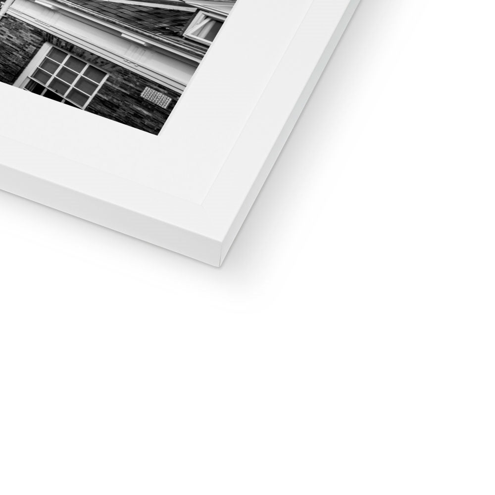 York Minster and rooftops Framed & Mounted Print