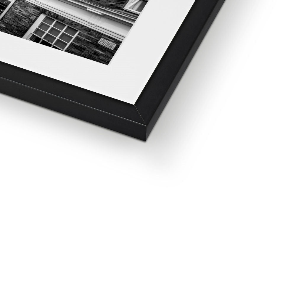 York Minster and rooftops Framed & Mounted Print