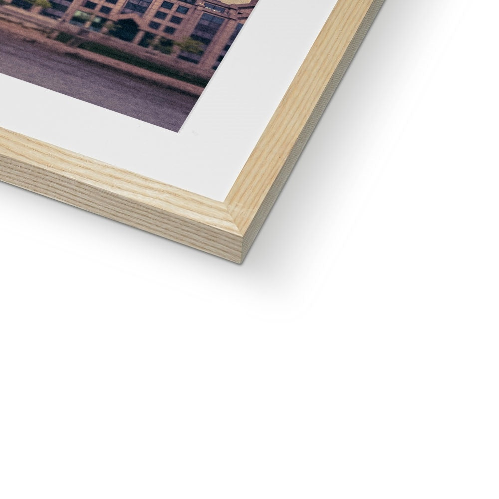 Millennium Bridge and St Paul's Cathedral, London. Framed & Mounted Print