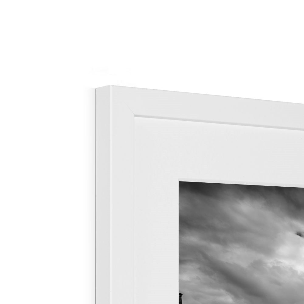 York Minster and rooftops Framed & Mounted Print