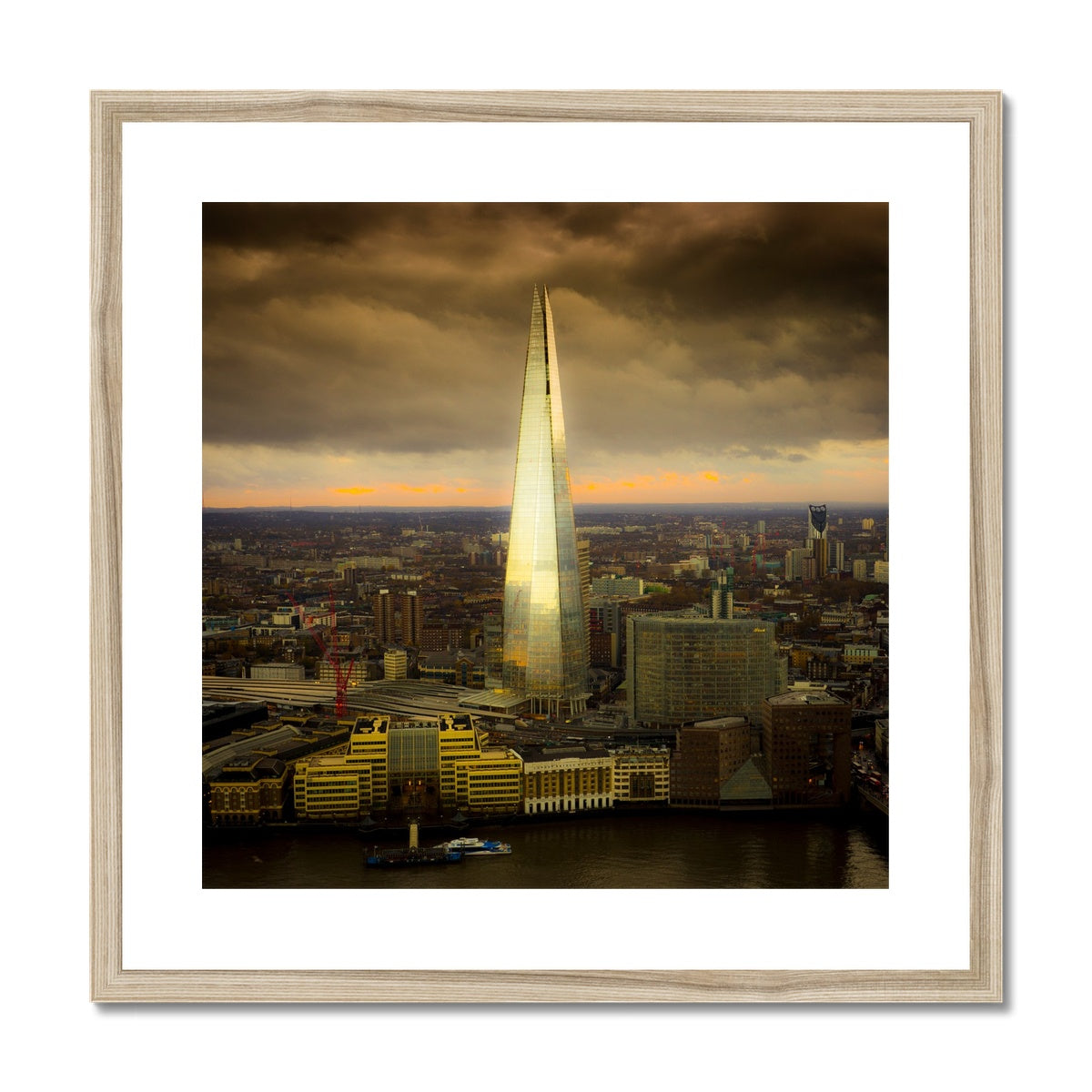 The Shard, London Framed & Mounted Print