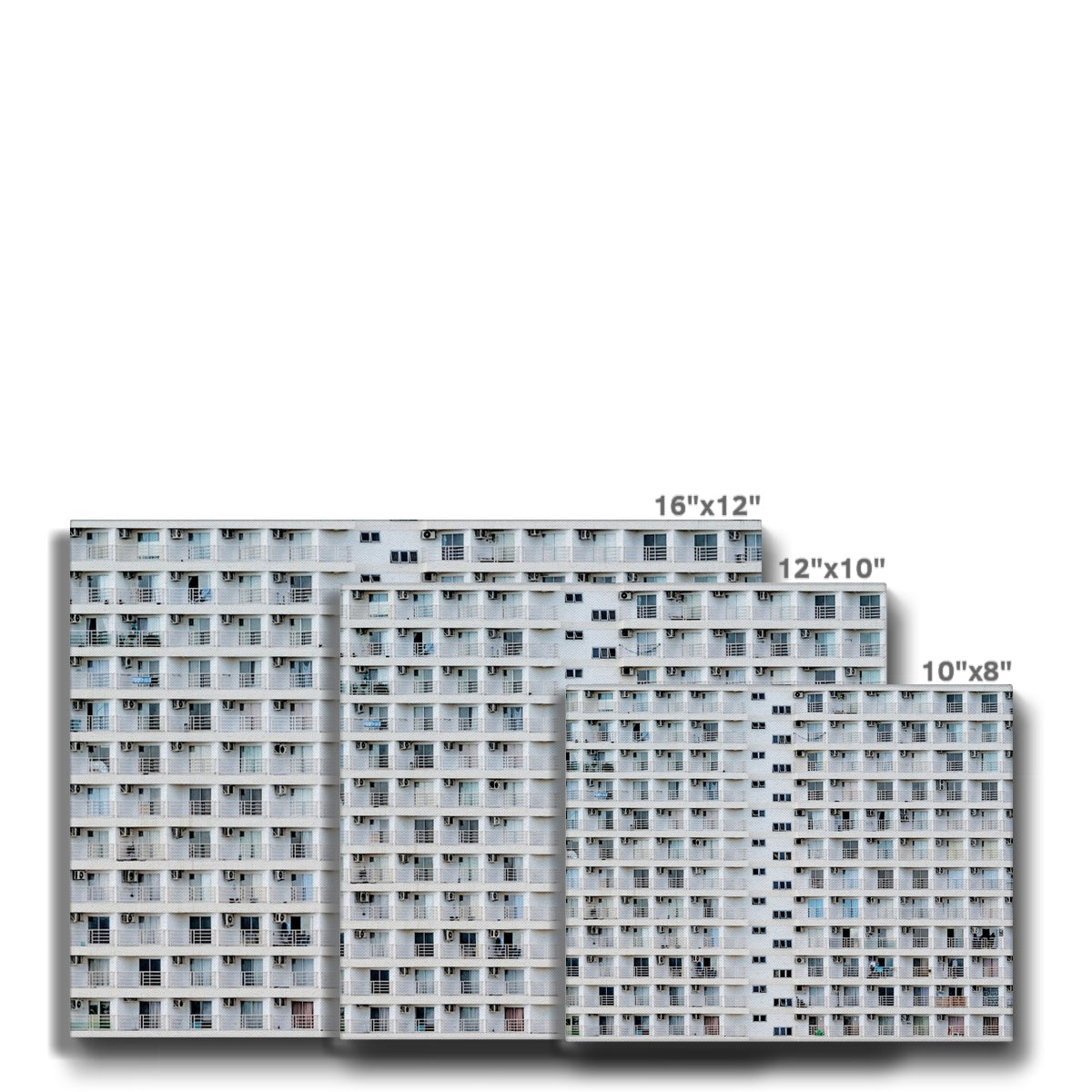 Apartment block Canvas