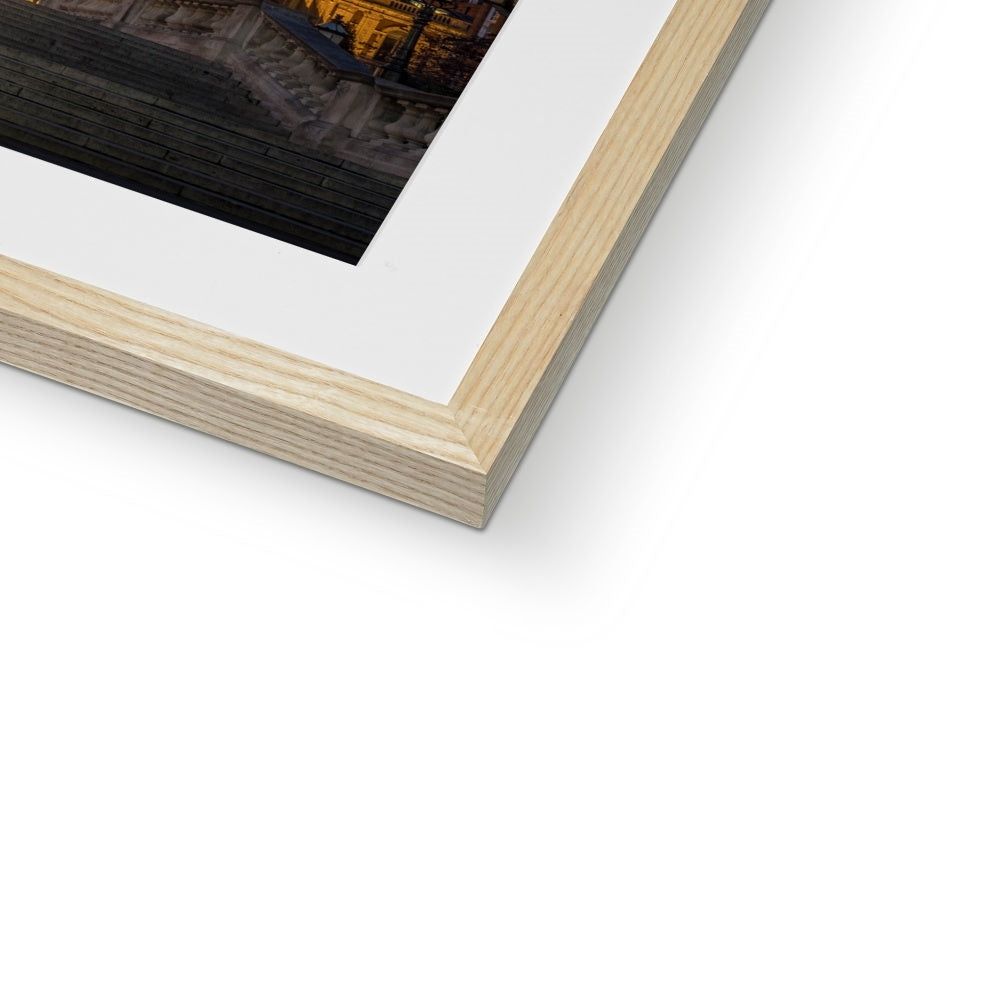 Queen Elizabeth II Diamond Jubilee Steps leading to the Royal Albert Hall, London Framed & Mounted Print