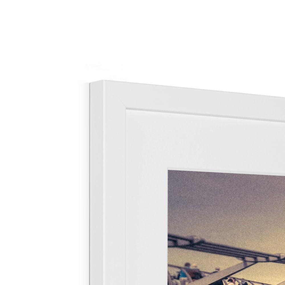Millennium Bridge and St Paul's Cathedral, London. Framed & Mounted Print