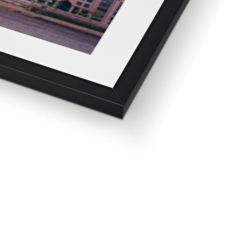 Millennium Bridge and St Paul's Cathedral, London. Framed & Mounted Print