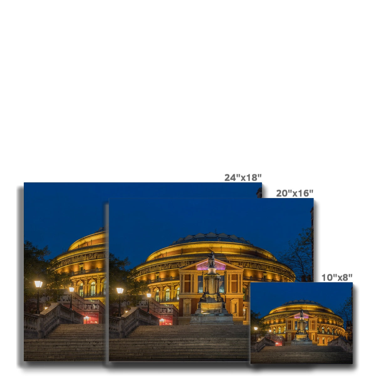 Queen Elizabeth II Diamond Jubilee Steps leading to the Royal Albert Hall, London Canvas