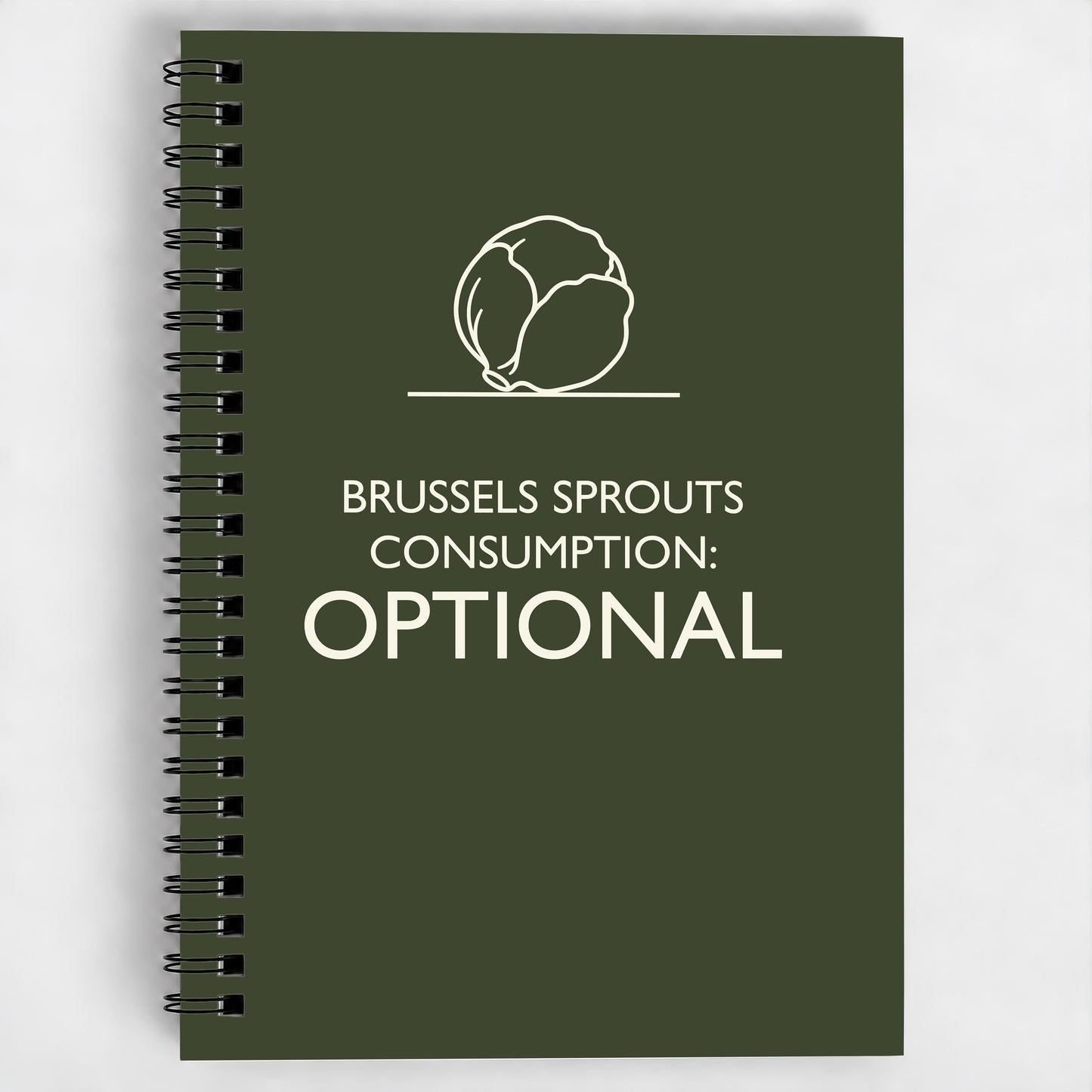 BRUSSELS SPROUTS CONSUMPTION OPTIONAL Notebook