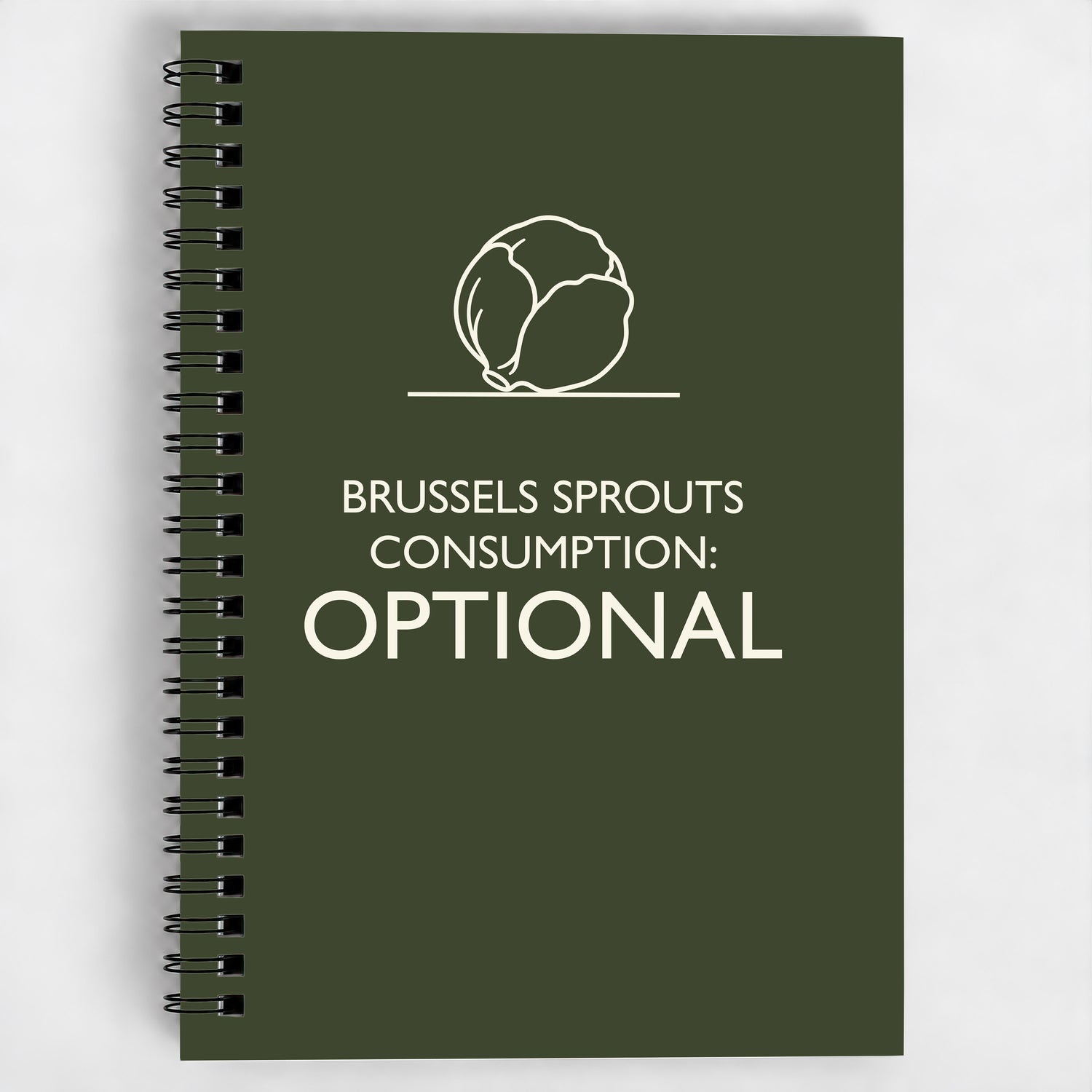 BRUSSELS SPROUTS CONSUMPTION OPTIONAL Notebook