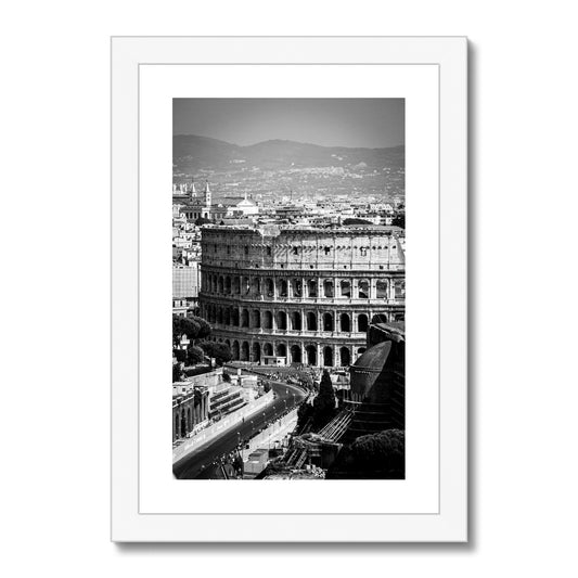 The Colosseum, Rome, Italy. Framed & Mounted Print