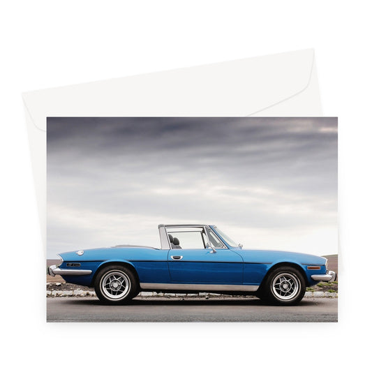 Triumph Stag car Greeting Card