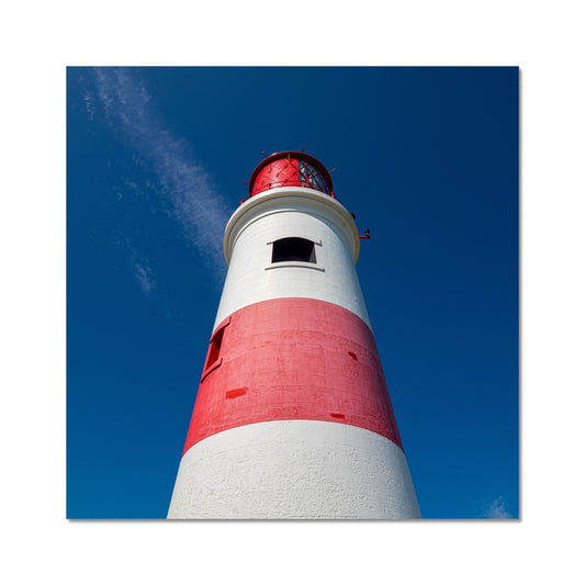 Souter Lighthouse in the village of Marsden, South Shields, Tyne & Wear, UK. Fine Art Print