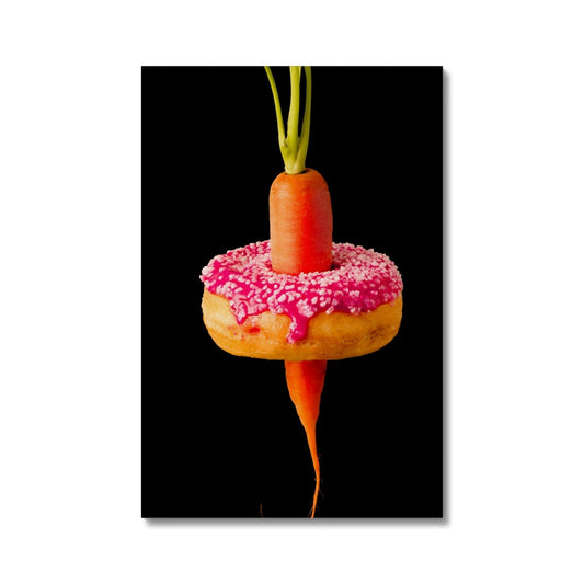 Carrot and Doughnut dilemma!  Canvas