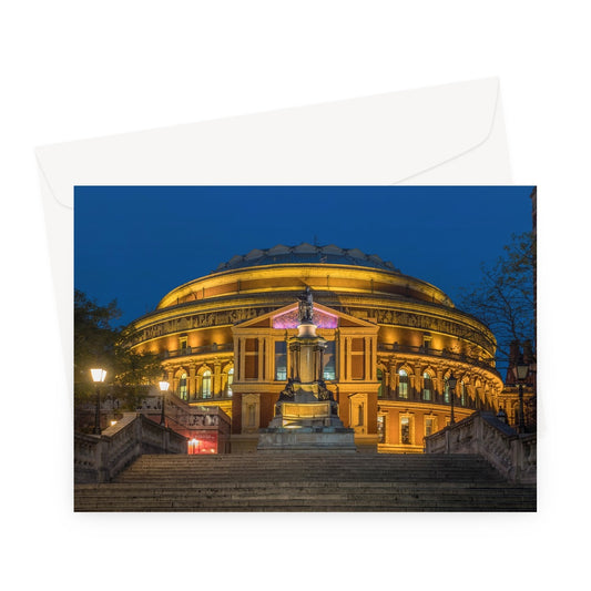 Queen Elizabeth II Diamond Jubilee Steps leading to the Royal Albert Hall, London Greeting Card