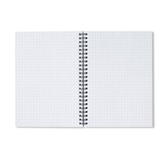 Top of a lighthouse against blue sky Notebook