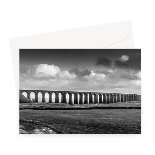 Ribblehead Viaduct, North Yorkshire. Greeting Card