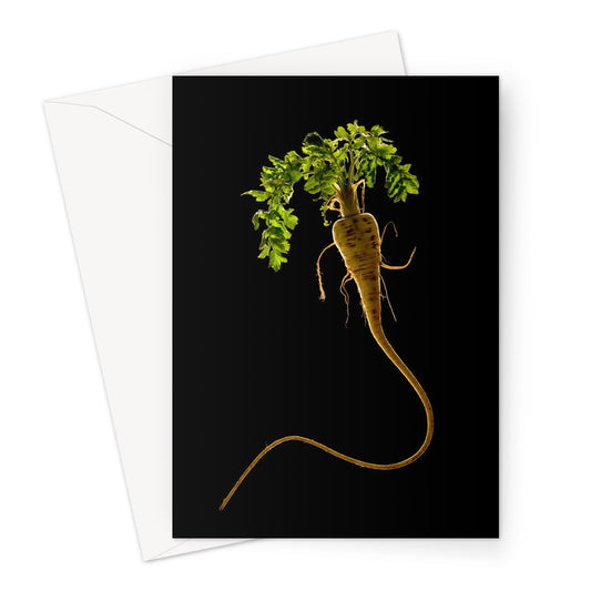 Quirky Parsnip Greeting Card