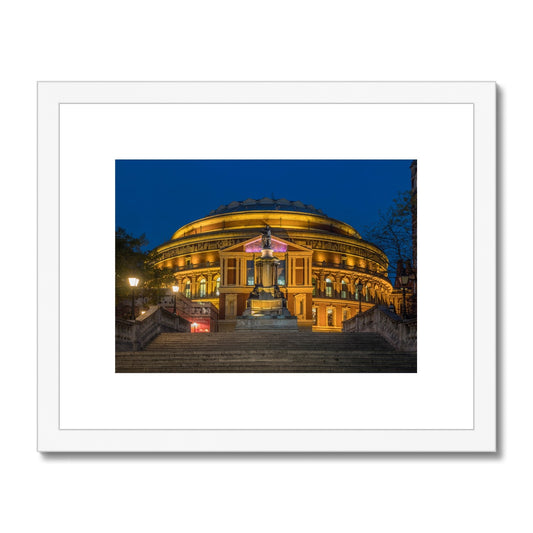 Queen Elizabeth II Diamond Jubilee Steps leading to the Royal Albert Hall, London Framed & Mounted Print