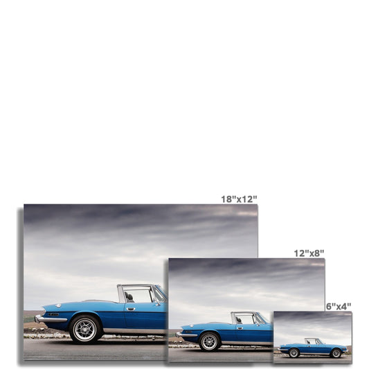 Triumph Stag car Fine Art Print