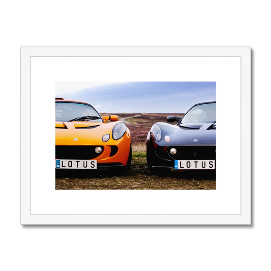 Lotus Exige cars  Framed & Mounted Print