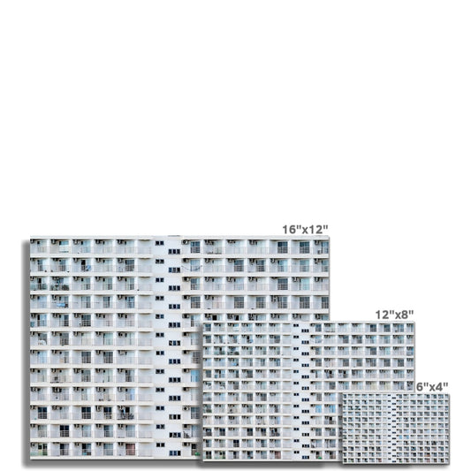 Apartment block Fine Art Print