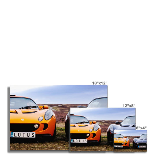 Lotus Exige cars  Fine Art Print