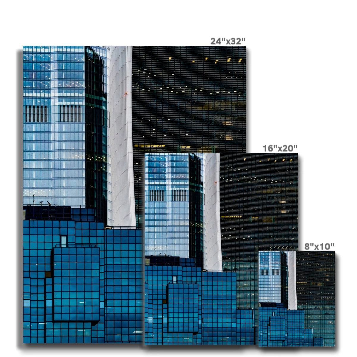 City Buildings Canvas