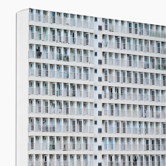 Apartment block Canvas