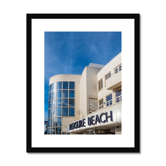 Art Deco exterior of Blackpool Pleasure Beach. UK. Framed & Mounted Print