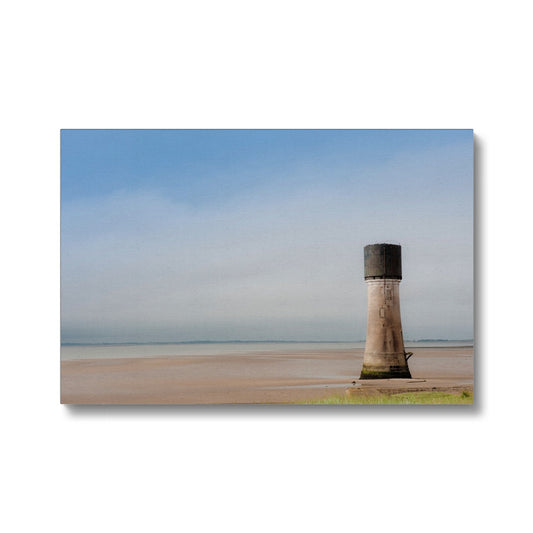 Low lighthouse at Spurn Point. UK Canvas