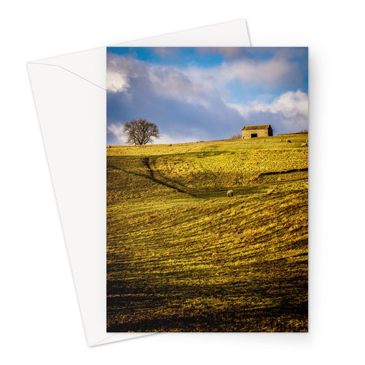 Yorkshire Dales Landscape Greeting Card