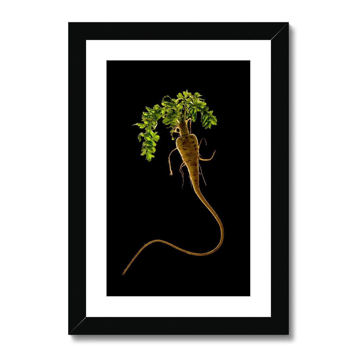 Quirky Parsnip Framed & Mounted Print