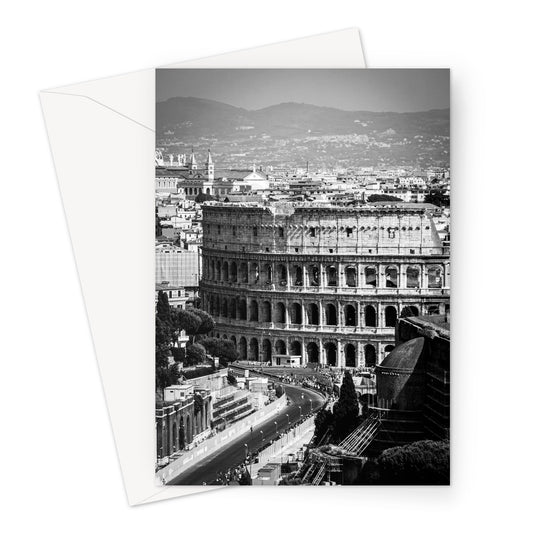 The Colosseum, Rome, Italy. Greeting Card