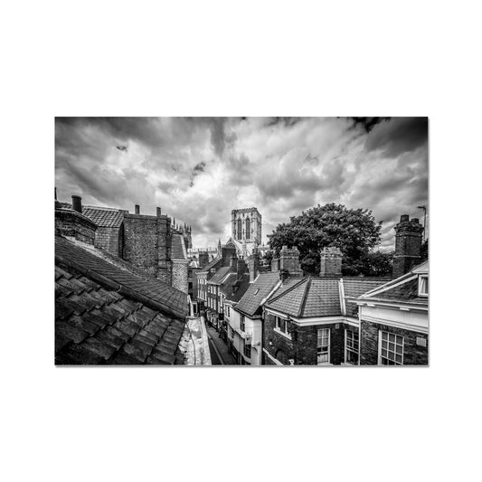 York Minster and rooftops Fine Art Print