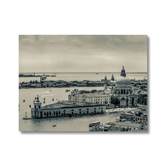 Punta della Dogana and church of Santa Maria della Salute, Venice, Italy. Canvas