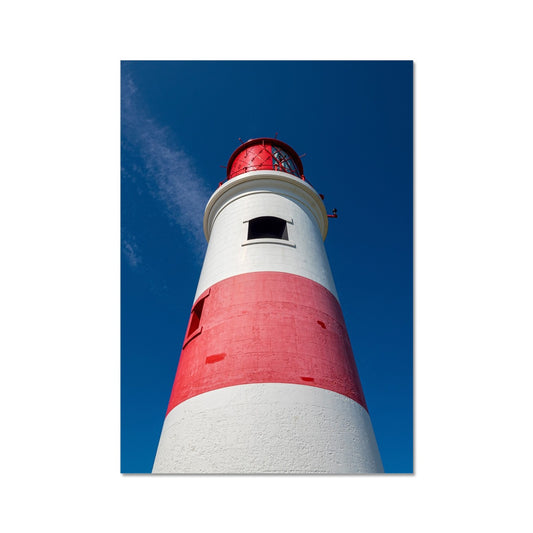 Souter Lighthouse in the village of Marsden, South Shields, Tyne & Wear, UK. Fine Art Print