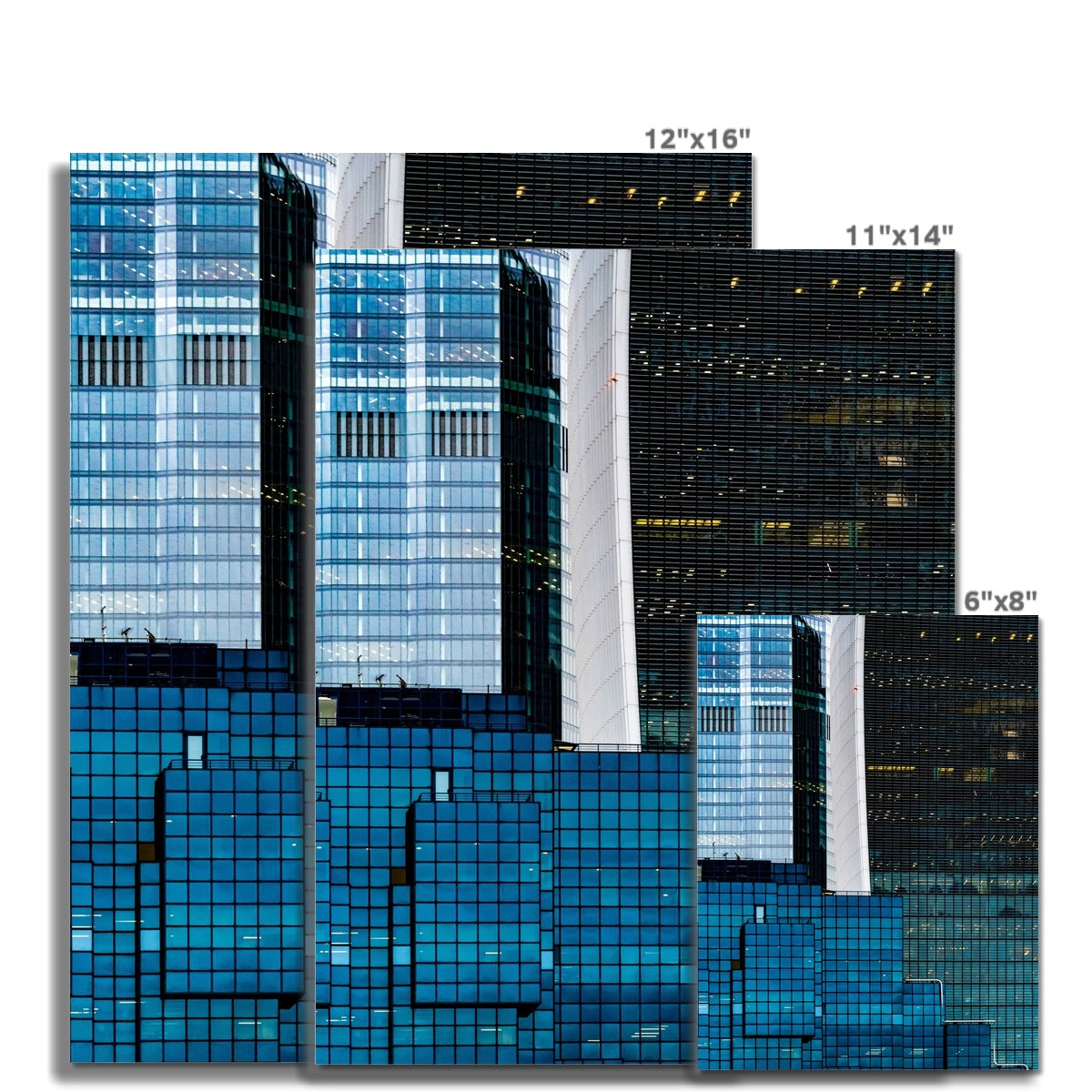 City Buildings Fine Art Print