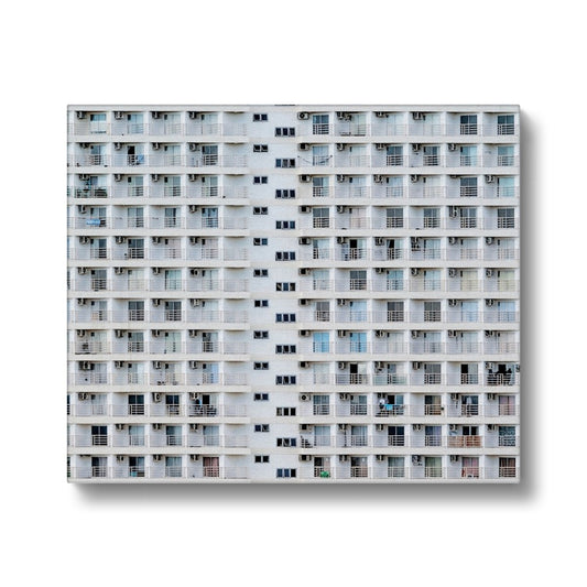 Apartment block Canvas