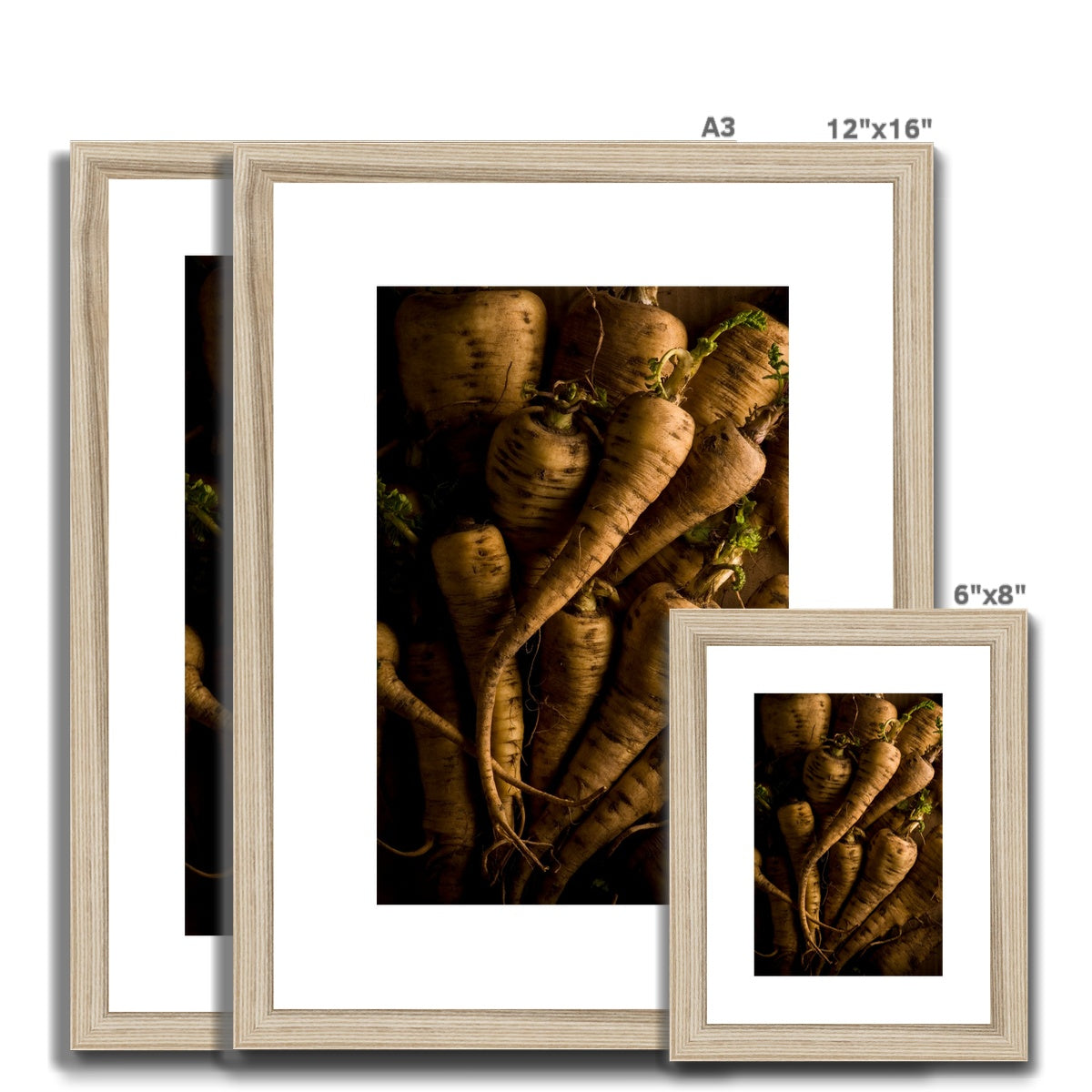 Parsnips - still life Framed & Mounted Print