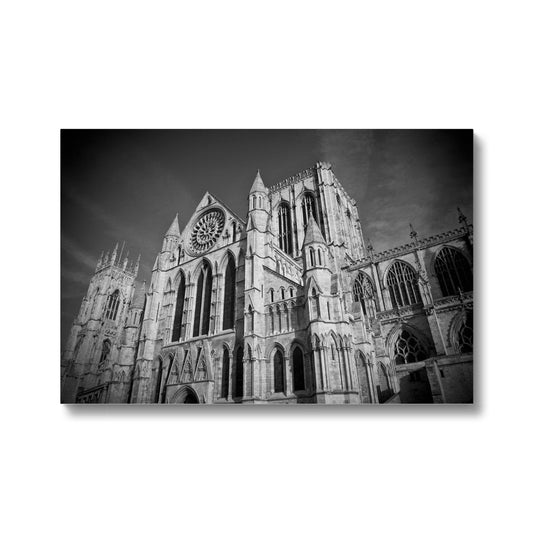 Rose Window in the South Front of York Minster Canvas